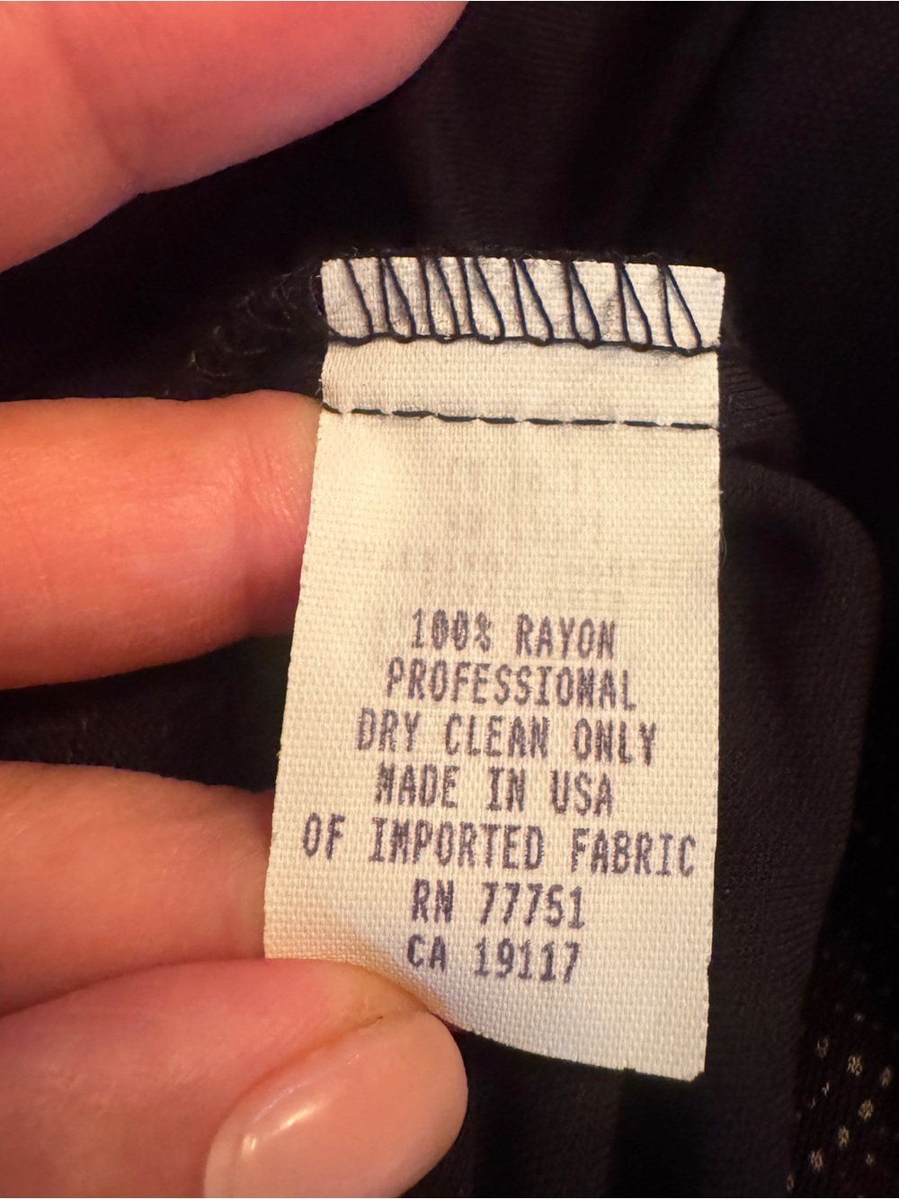 Vintage Y2K Betsey Johnson NY Black Midi Dress Tie Waist USA 6 - Picture 6 of 6